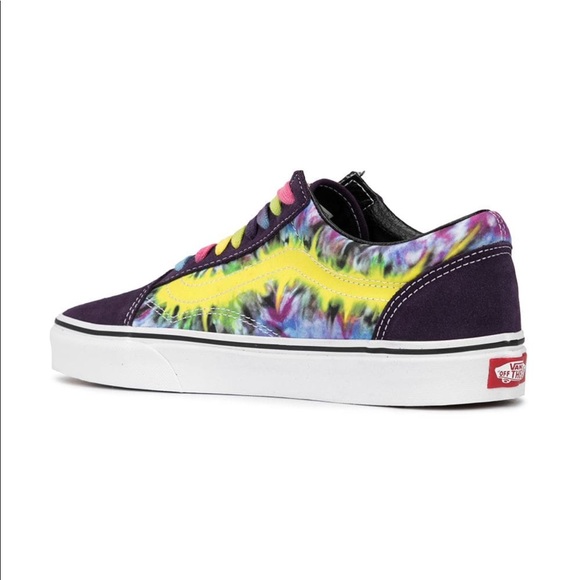 Authentic Vans Old Skool Tie-Dye Sneakers - Picture 3 of 4